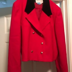 Vintage red riding  jacket 12